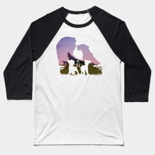 Simba and Nala Cubs Baseball T-Shirt